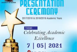 Prize giving ceremony for students with outstanding academic performance (academic years 2017/2018, 2018/2019) on Friday, May 7, 2021 from 9.00 am.